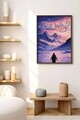 Tablou decorativ, Artplstksyh47, Polistiren, MDF, Multicolor