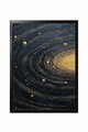 Tablou decorativ, Artplstksyh6, Polistiren, MDF, Multicolor