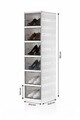 Pantofar, Hanah Home, Lavine 105, 25.5x105x34.5 cm, PLASTIC, Alb