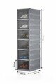 Pantofar, Hanah Home, Lavine 105, 25.5x105x34.5 cm, PLASTIC, Antracit