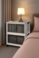 Dulap multifunctional, Hanah Home, Lavine 67, 32x67x56 cm, PLASTIC, Alb