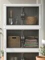 Dulap multifunctional, Hanah Home, Lavine 127, 56x127x56 cm, PLASTIC, Alb