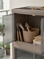 Dulap multifunctional, Hanah Home, Lavine 127, 56x127x56 cm, PLASTIC, Albastru deschis