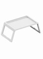 Masuta laptop, Hanah Home, Lavine, 56x26.3x36 cm, PLASTIC, Alb