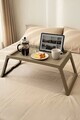 Masuta laptop, Hanah Home, Lavine, 56x26.3x36 cm, PLASTIC, Albastru deschis