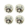 Set farfurii pentru desert, Hermia, 667PRS1501, Portelan, Multicolor