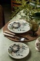 Set farfurii pentru desert, Hermia, 667PRS1507, Portelan, Multicolor