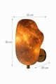 Aplica de perete, Opviq, 687HMY2609, Metal, Crem