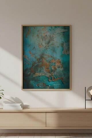 Tablou decorativ, Huhu720, MDF, Lemn masiv, Multicolor