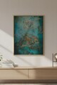 Tablou decorativ, Huhu720, MDF, Lemn masiv, Multicolor