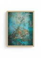 Tablou decorativ, Huhu720, MDF, Lemn masiv, Multicolor