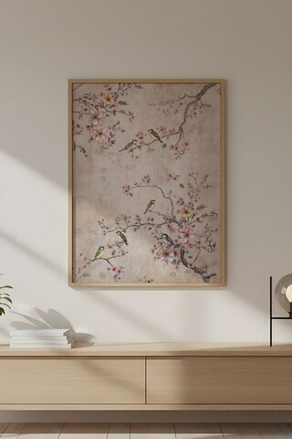 Tablou decorativ, Huhu725, MDF, Lemn masiv, Multicolor