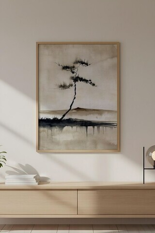 Tablou decorativ, Huhu726, MDF, Lemn masiv, Multicolor