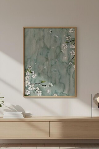 Tablou decorativ, Huhu728, MDF, Lemn masiv, Multicolor