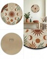 Tablou decorativ, Huhu1727, MDF, Dimensiune: 40 x 40 cm (1 bucată), Multicolor