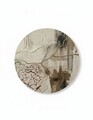 Tablou decorativ, Huhu1737, MDF, Dimensiune: 40 x 40 cm (1 bucată), Multicolor