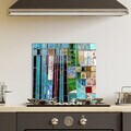 Tablou decorativ, 1114, Sticla temperata, Dimensiune: 60 x 60 cm, Multicolor