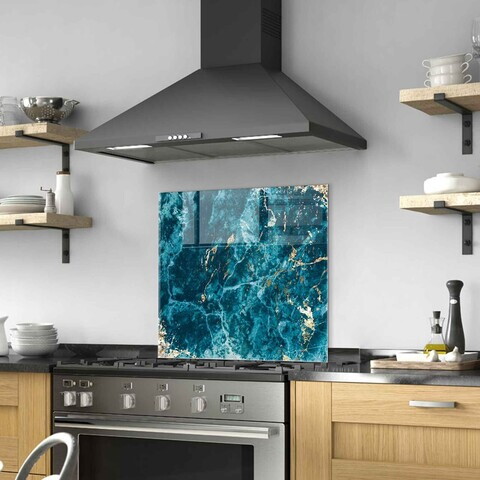 Tablou decorativ, 1375, Sticla temperata, Dimensiune: 60 x 60 cm, Multicolor