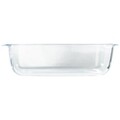 Vas dreptunghiular, Pyrex, 35 x 23 x 6 cm, 2.6 L, sticla termorezistenta