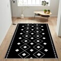 Covor, HM-CRP25-12, 100x180 cm, Poliester, Multicolor