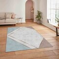 Covor, HM-CRP25-52, 100x180 cm, Poliester, Multicolor