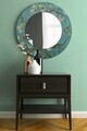 Oglinda decorativa, Artmdfmrr4, Sticla, Cadru: 100% MDF, Multicolor