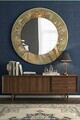 Oglinda decorativa, Artmdfmrr7, Sticla, Cadru: 100% MDF, Multicolor