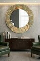 Oglinda decorativa, Artmdfmrr7, Sticla, Cadru: 100% MDF, Multicolor