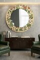 Oglinda decorativa, Artmdfmrr12, Sticla, Cadru: 100% MDF, Multicolor