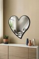 Oglinda decorativa, Artmtkmrr1, PLEXIGLAS, Cadru: 100% MDF (Grosime: 8 mm), Negru