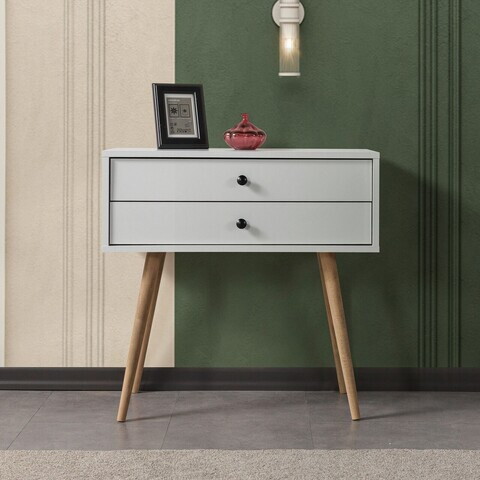 Dulap, Hanah Home, Vita 5201, 80x78x36 cm, PAL, Alb
