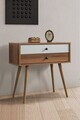 Dulap, Hanah Home, Vita 5207, 80x78x36 cm, PAL, Nuc/Alb
