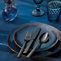 Set tacamuri pentru 6 persoane, 24 piese, Amefa, Felicity Black, inox