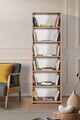 Corp biblioteca, Hanah Home, Evm 8125, 60x187x30 cm, PAL, Maro