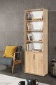Corp biblioteca, Hanah Home, Evm 8102, 60x187x30 cm, PAL, Maro