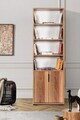 Corp biblioteca, Hanah Home, Evm 8103, 60x187x30 cm, PAL, Maro