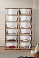 Corp biblioteca, Hanah Home, Evm 8225, 120x187x30 cm, PAL, Maro