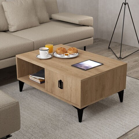 Masuta de cafea, Hanah Home, Deren 2006, 90x41.5x60 cm, PAL, Maro