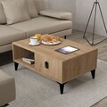Masuta de cafea, Hanah Home, Deren 2006, 90x41.5x60 cm, PAL, Maro