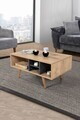 Masuta de cafea, Hanah Home, Sina 2021, 90x43x55 cm, PAL, Stejar safir / Antracit