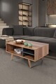 Masuta de cafea, Hanah Home, Venüs 2030, 90x43x55 cm, PAL, Nuc / Antracit