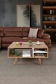 Masuta de cafea, Hanah Home, Venüs 2035, 90x43x55 cm, PAL, Stejar Safir / Alb