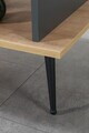 Masuta de cafea, Hanah Home, Şile 2009, 100x40x56 cm, PAL, Stejar safir / Antracit