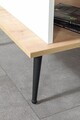Masuta de cafea, Hanah Home, Şile 2011, 100x40x56 cm, PAL, Stejar Safir / Alb