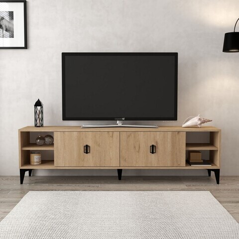 Comoda TV, Hanah Home, Deren 3807, 150x47x35 cm, PAL, Maro