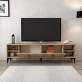 Comoda TV, Hanah Home, Deren 3807, 150x47x35 cm, PAL, Maro