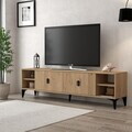 Comoda TV, Hanah Home, Deren 3807, 150x47x35 cm, PAL, Maro