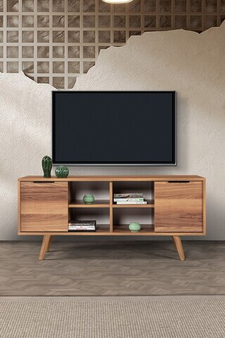 Comoda TV, Hanah Home, Sina 3320, 130x59x35 cm, PAL, Maro