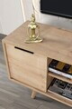 Comoda TV, Hanah Home, Sina 3322, 130x59x35 cm, PAL, Maro