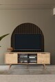 Comoda TV, Hanah Home, Sina 3619, 160x59x35 cm, PAL, Stejar safir / Antracit